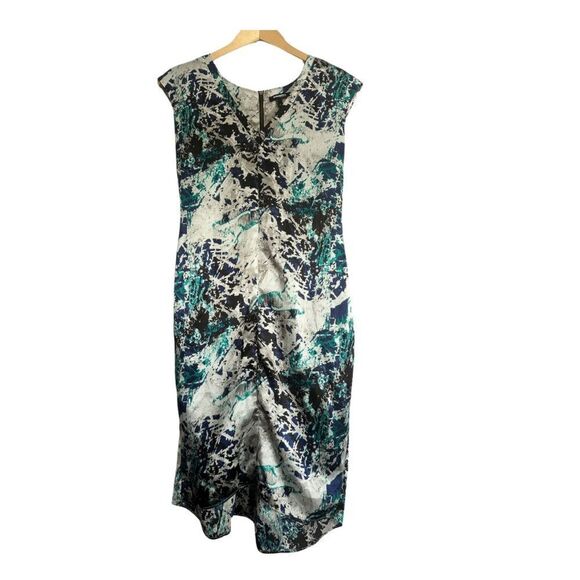 💎 Attitude by Jay Manuel Cap Sleeves Dress - Picture 2 of 8